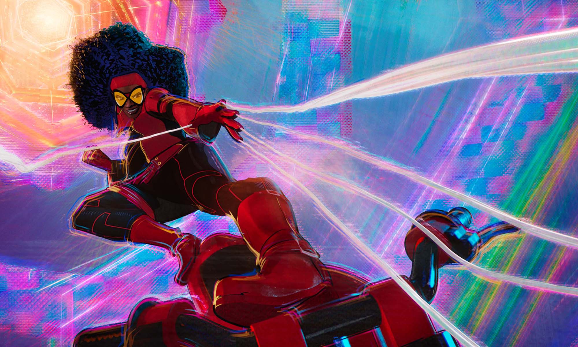 First Spider Man Across The Spider Verse Trailer Shows First Look At Issa Rae S Spider Woman